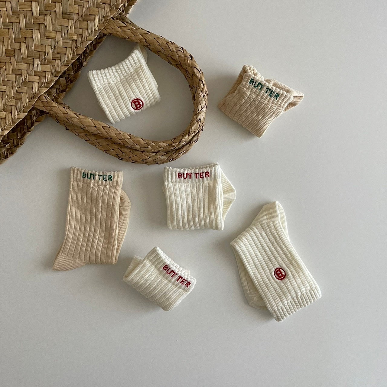 《S size Last 1点》Butter Socks