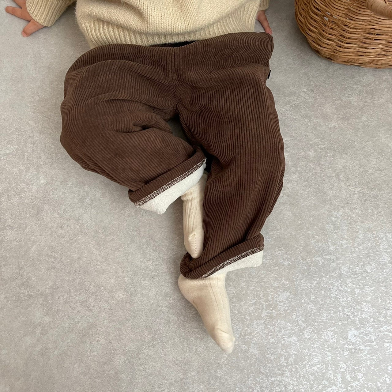 《即納》Soft corduroy pants