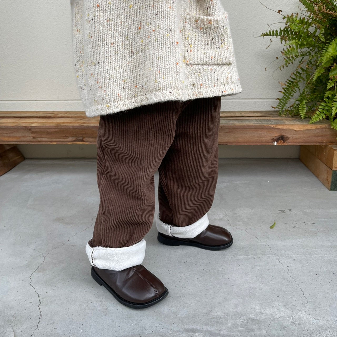 《即納》Soft corduroy pants