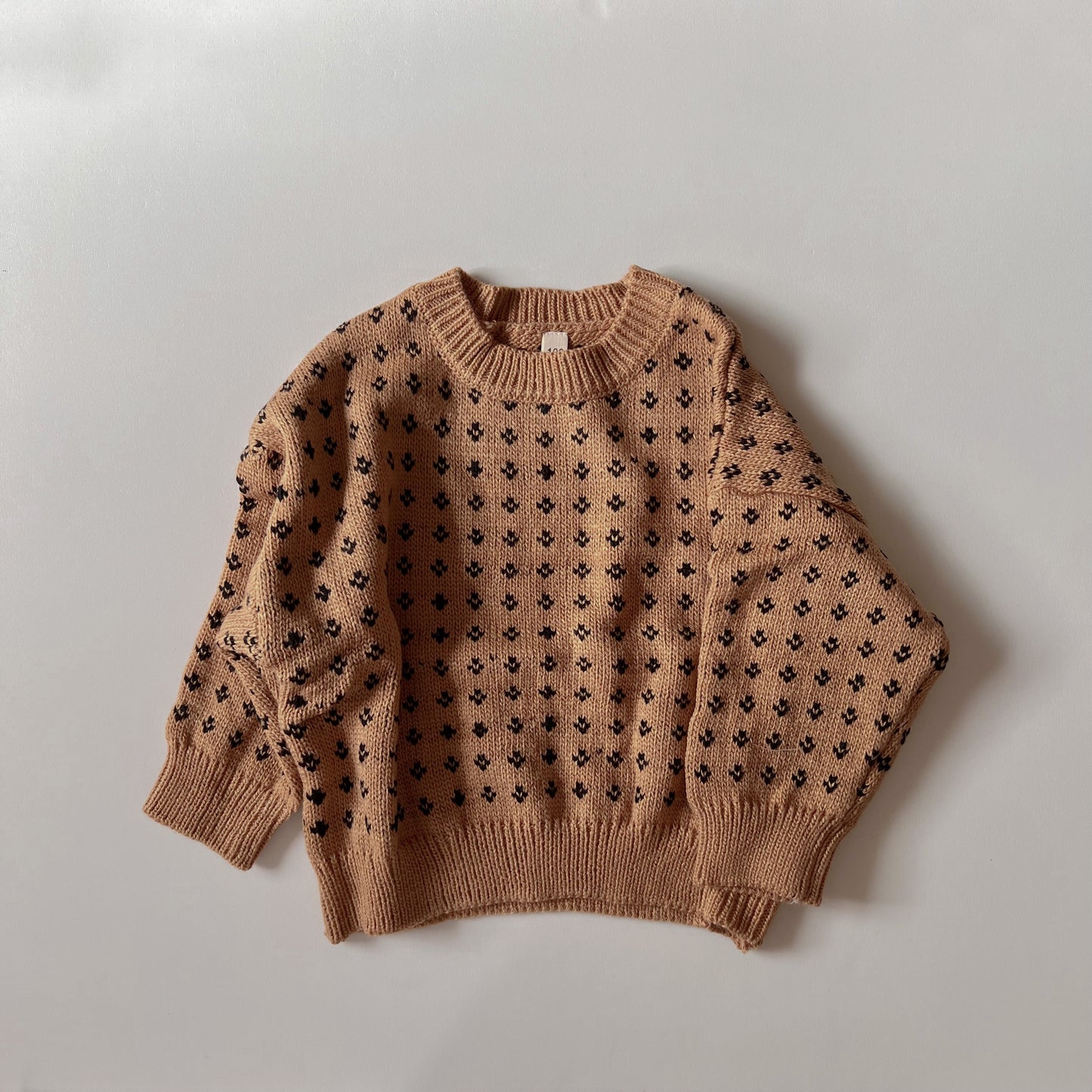 《beige 100cm last1点》Floral knit