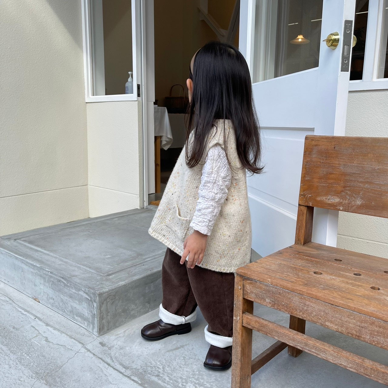 《即納》Soft corduroy pants
