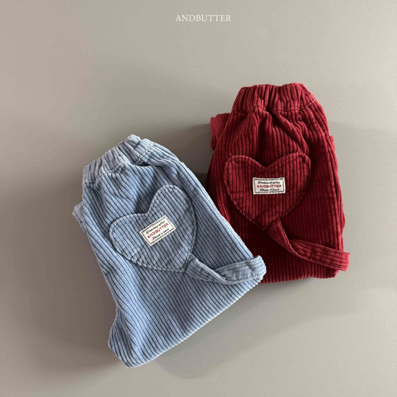 《予約》Love Ring Corduroy Pants / andbutter