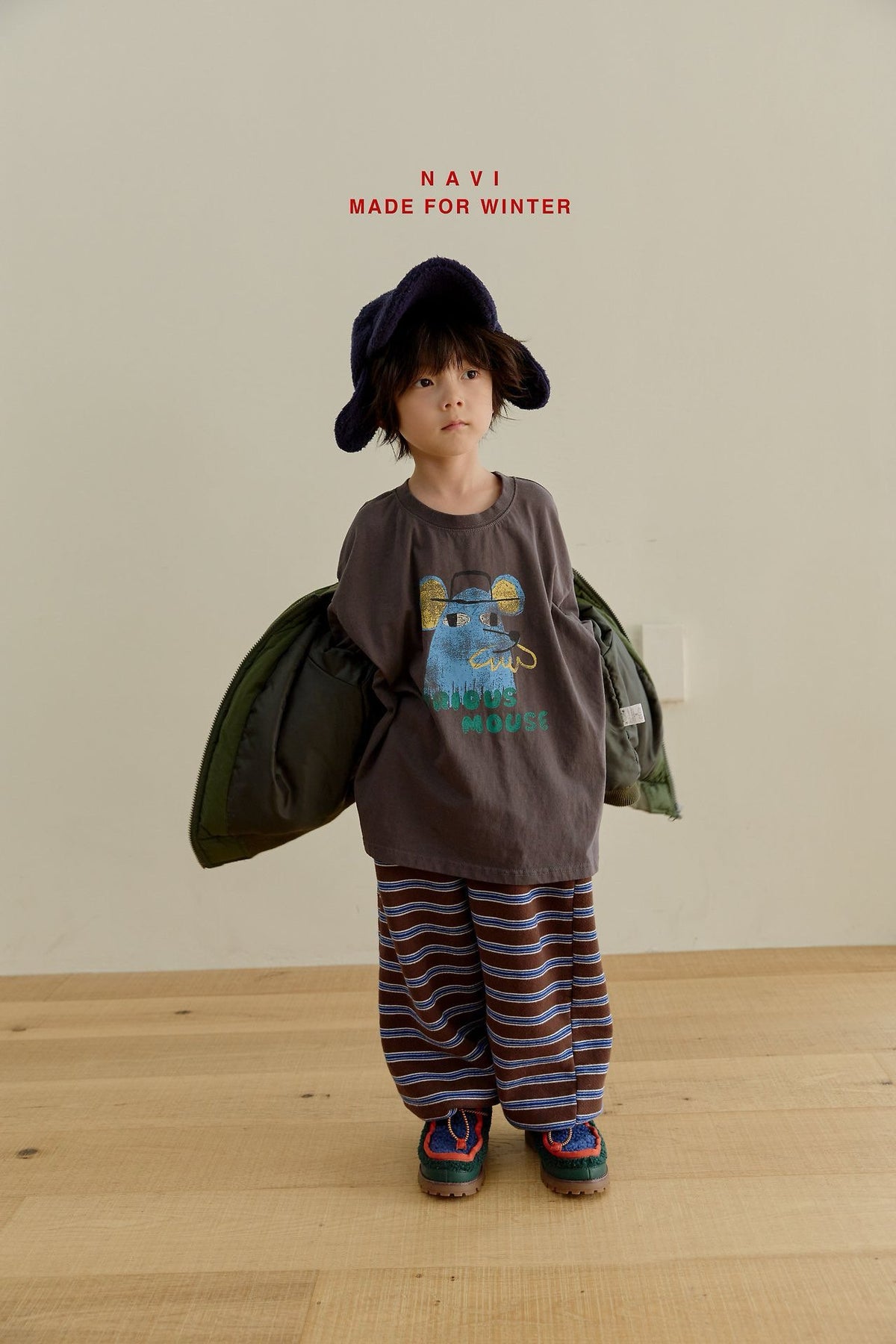 《予約》Mouse L/S Tee / NAVI