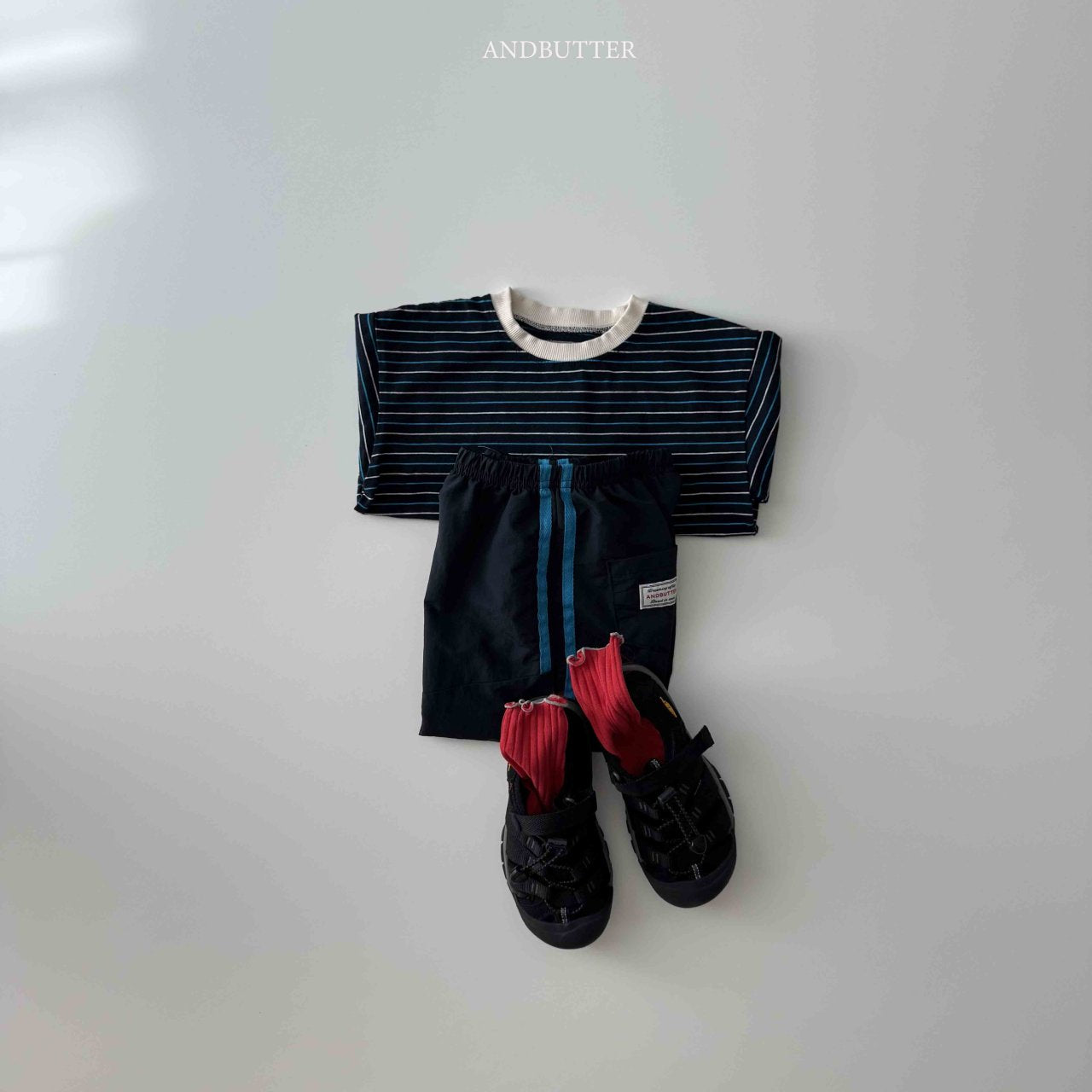 《予約》Two-Line Pants / andbutter