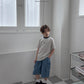 《予約》Mention Stripe Tee / O.wen
