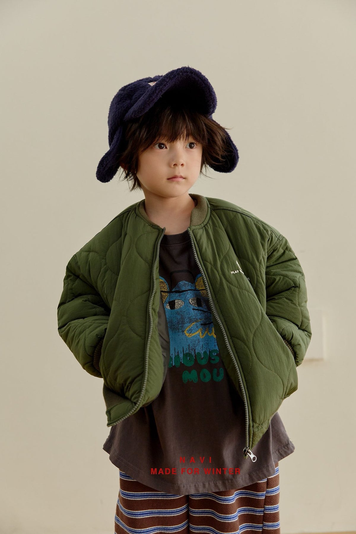 《予約》Mouse L/S Tee / NAVI