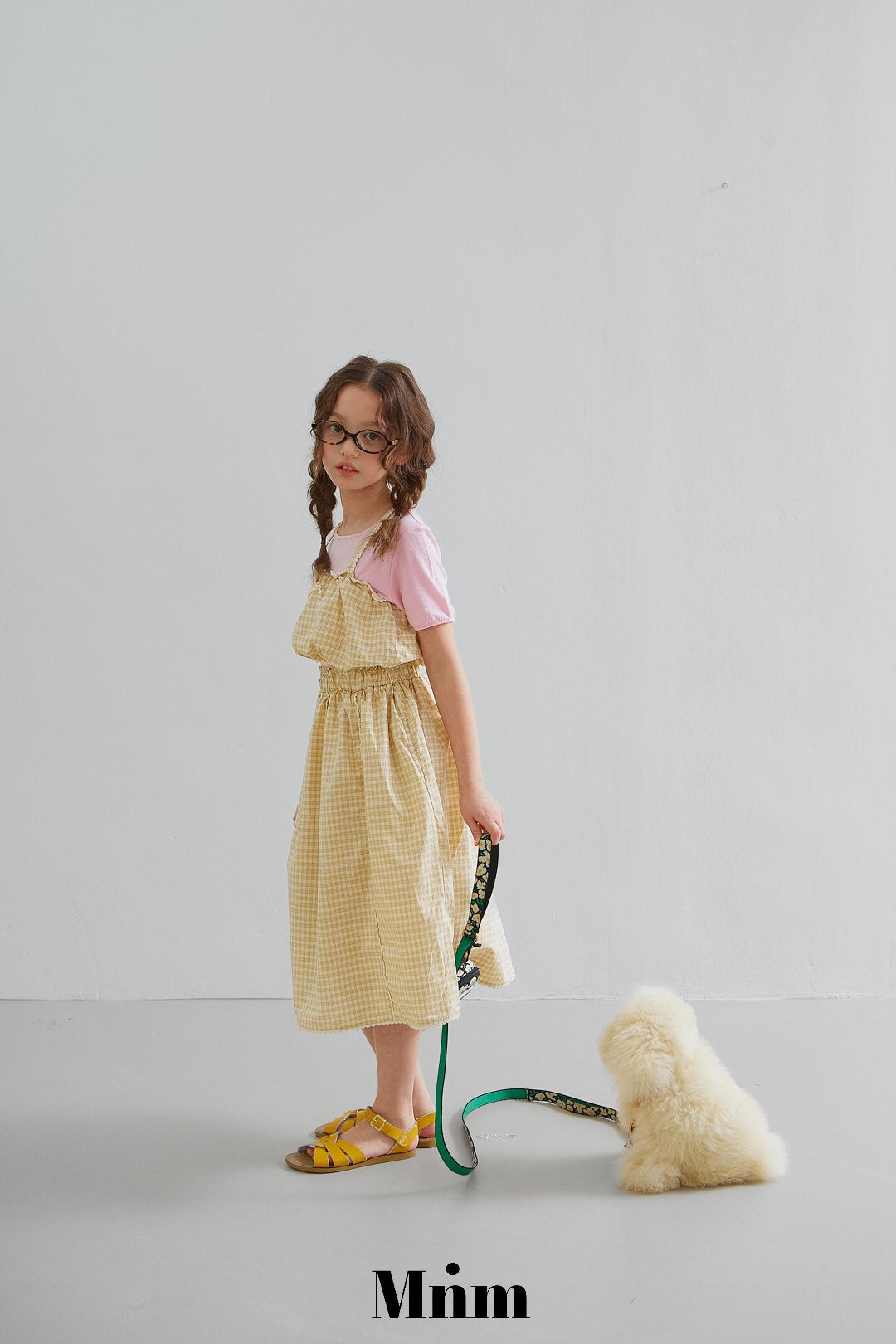 《予約》Check Lace Skirt / MINIMAL