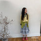 《予約》Check Tiered Skirt / ANDBUTTER