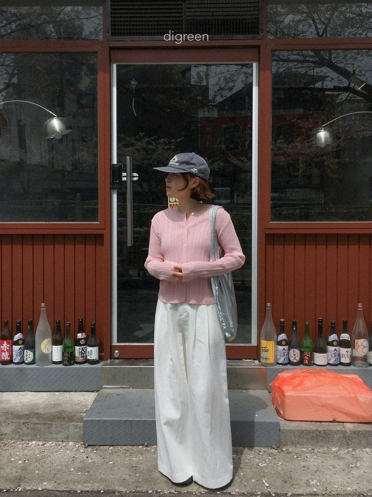 《予約》Wiggly Rib Cardigan / digreen (mom)