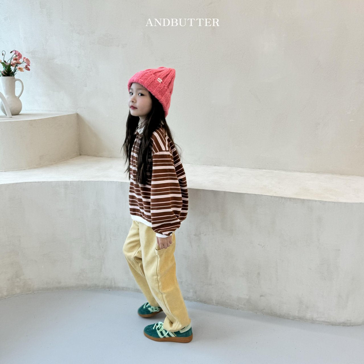 《予約》Painter Color Pants / andbutter