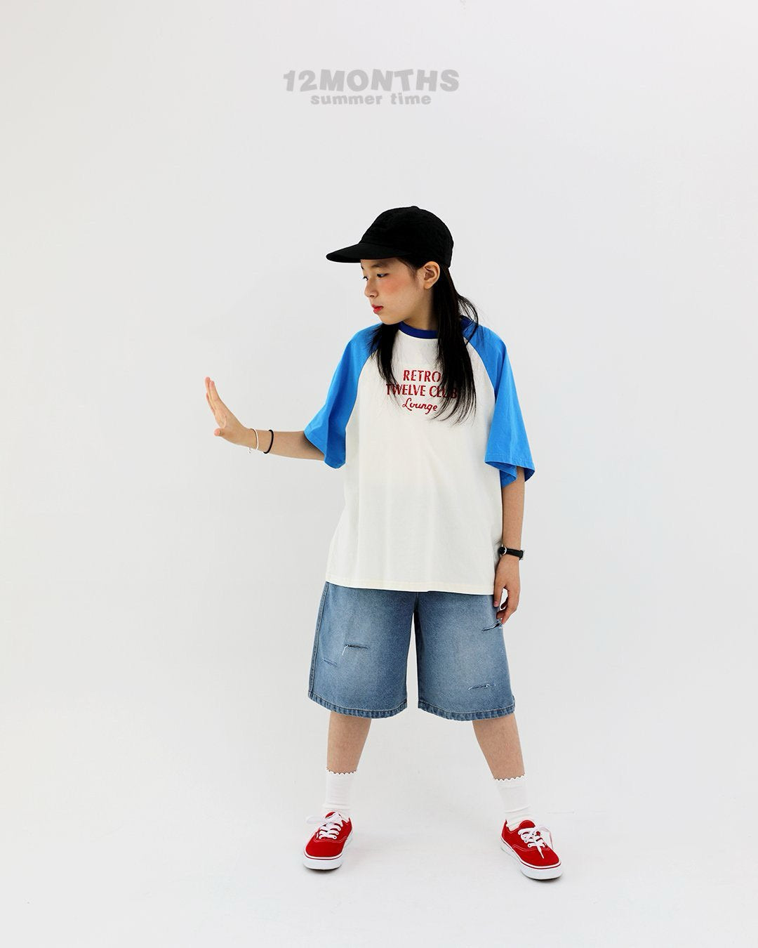 《予約》Club Raglan Tee / 12months