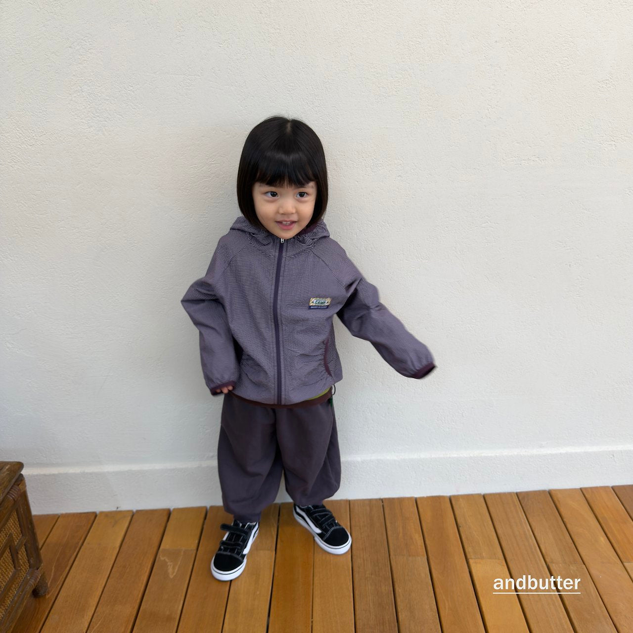 《予約》Rib Jogger Pants / ANDBUTTER