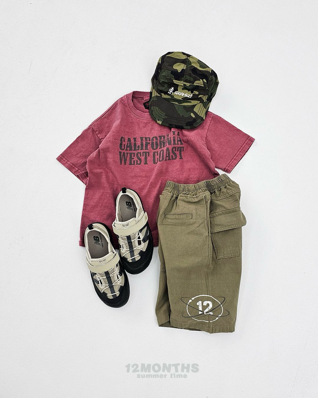 《予約》California Pig Tee / 12months （adultまで）