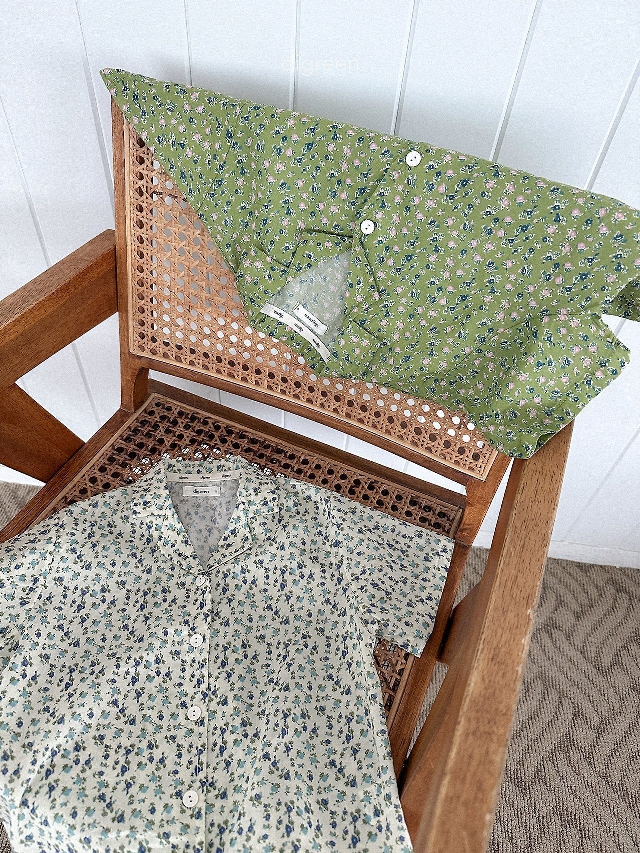 《予約》Flora Shirt / digreen