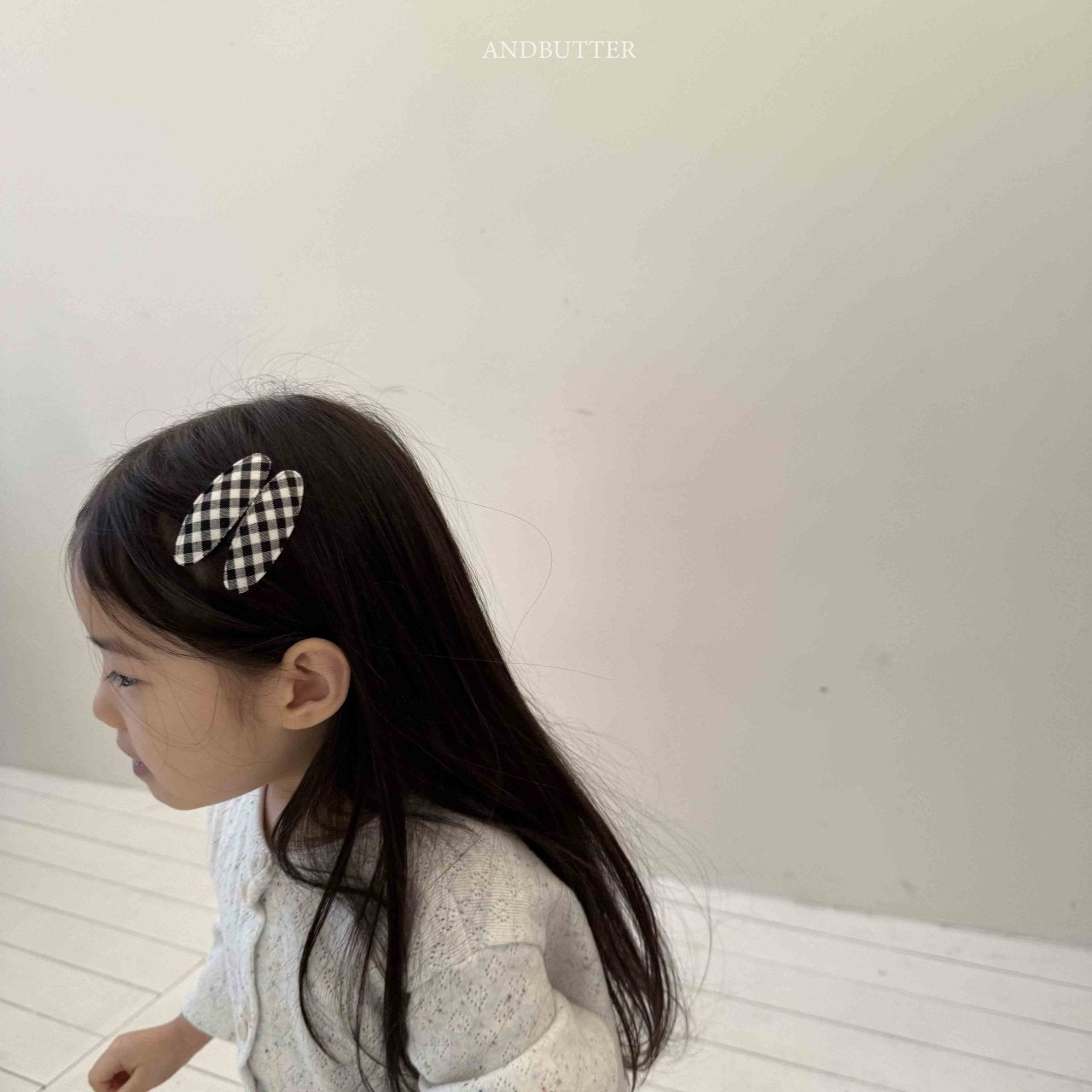 《予約》Round check pin（2set） / andbutter