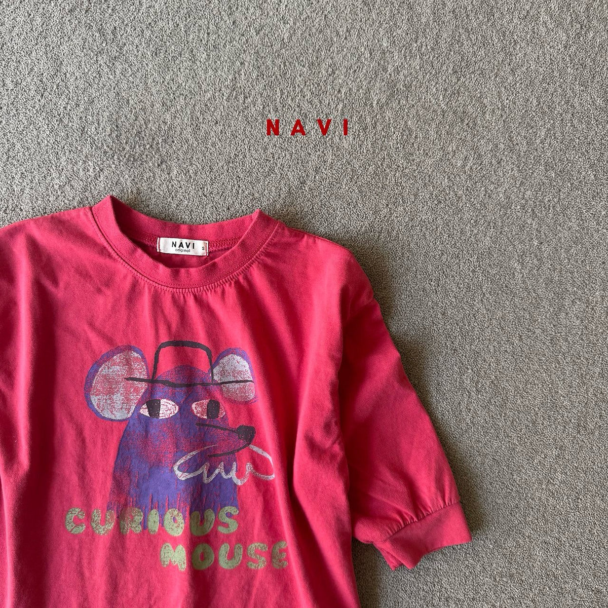 《予約》Mouse L/S Tee / NAVI