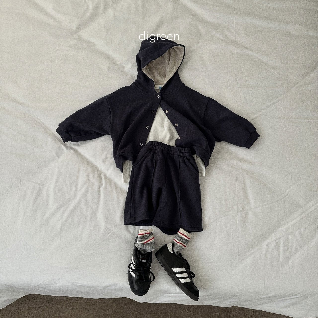 《navy L size》La La Pants