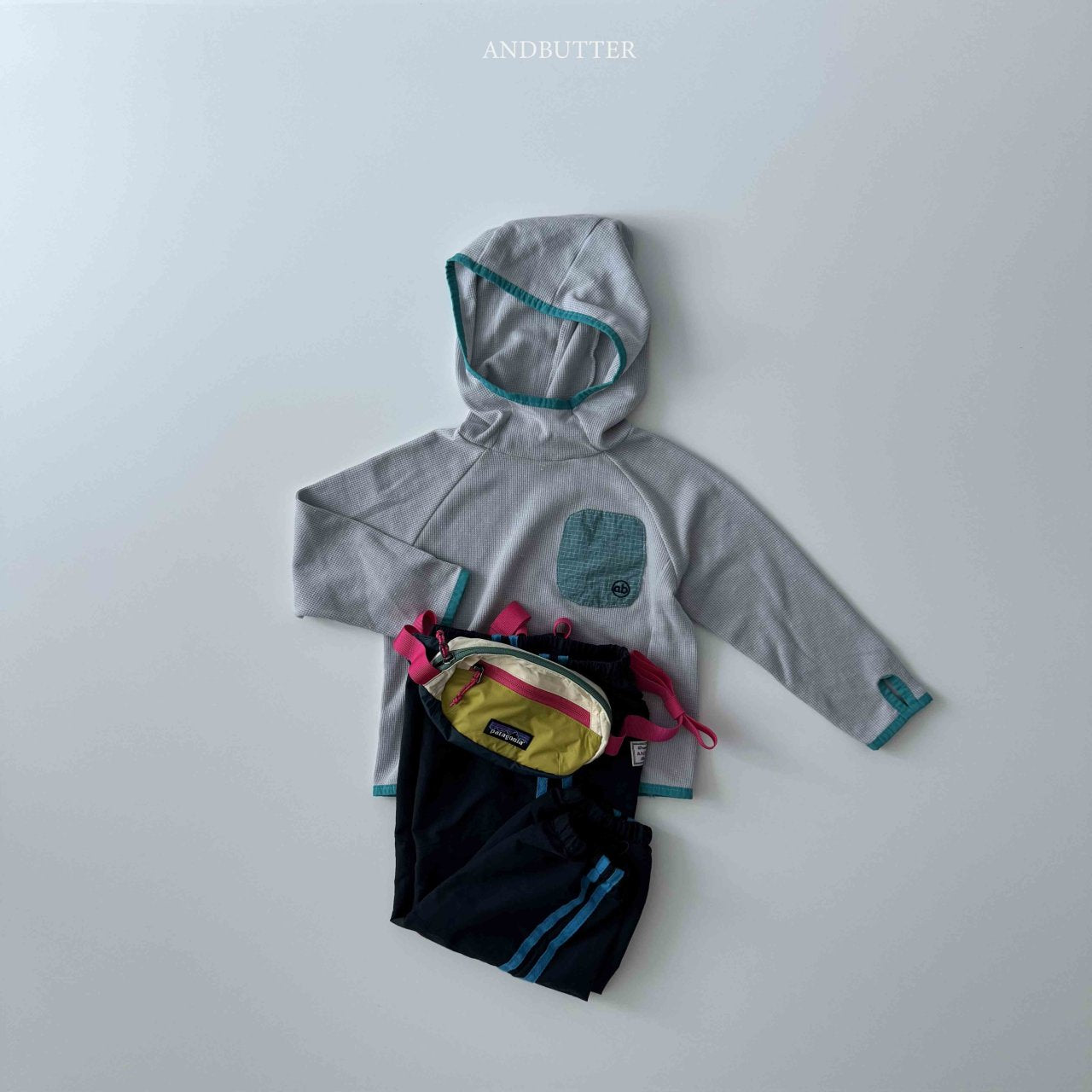 《予約》Runner Waffle Hoodie / andbutter