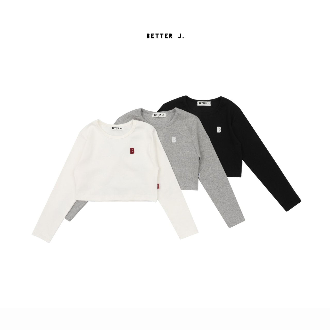 《予約》Edge Crop T-shirt / BETTER J.