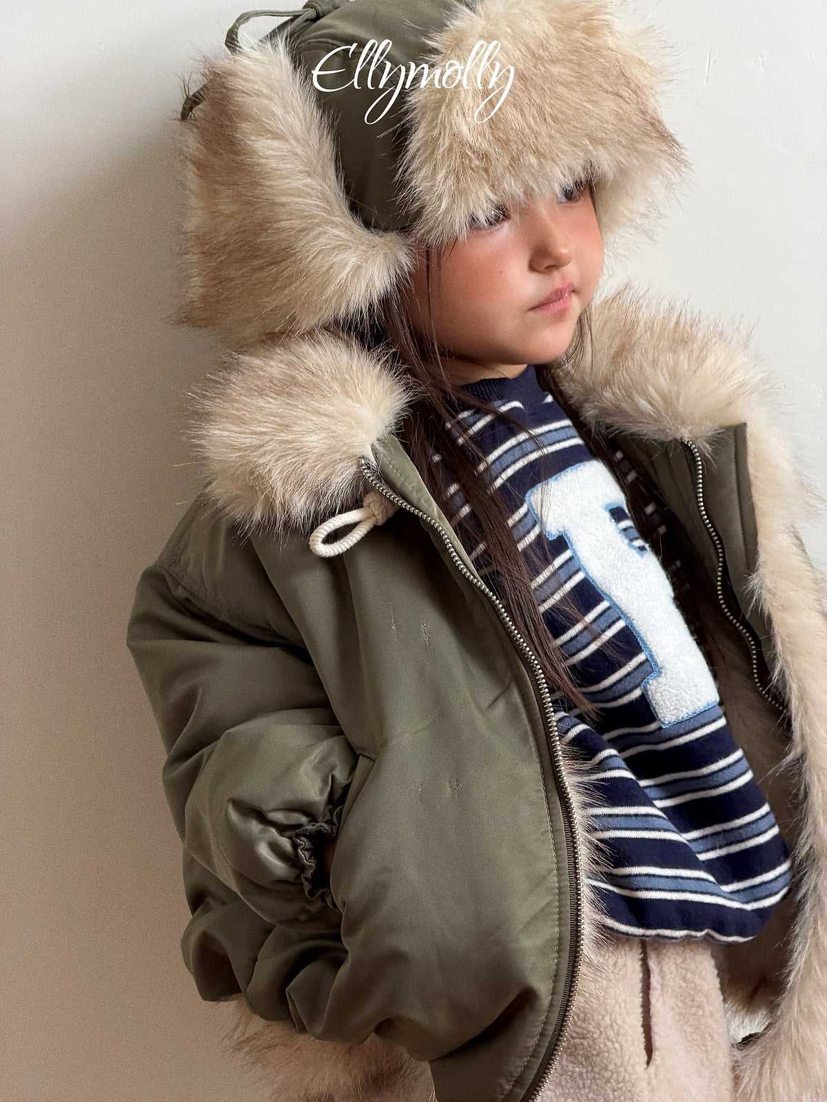 《予約》Eskimo Parka Jumper / ELLY MOLLY