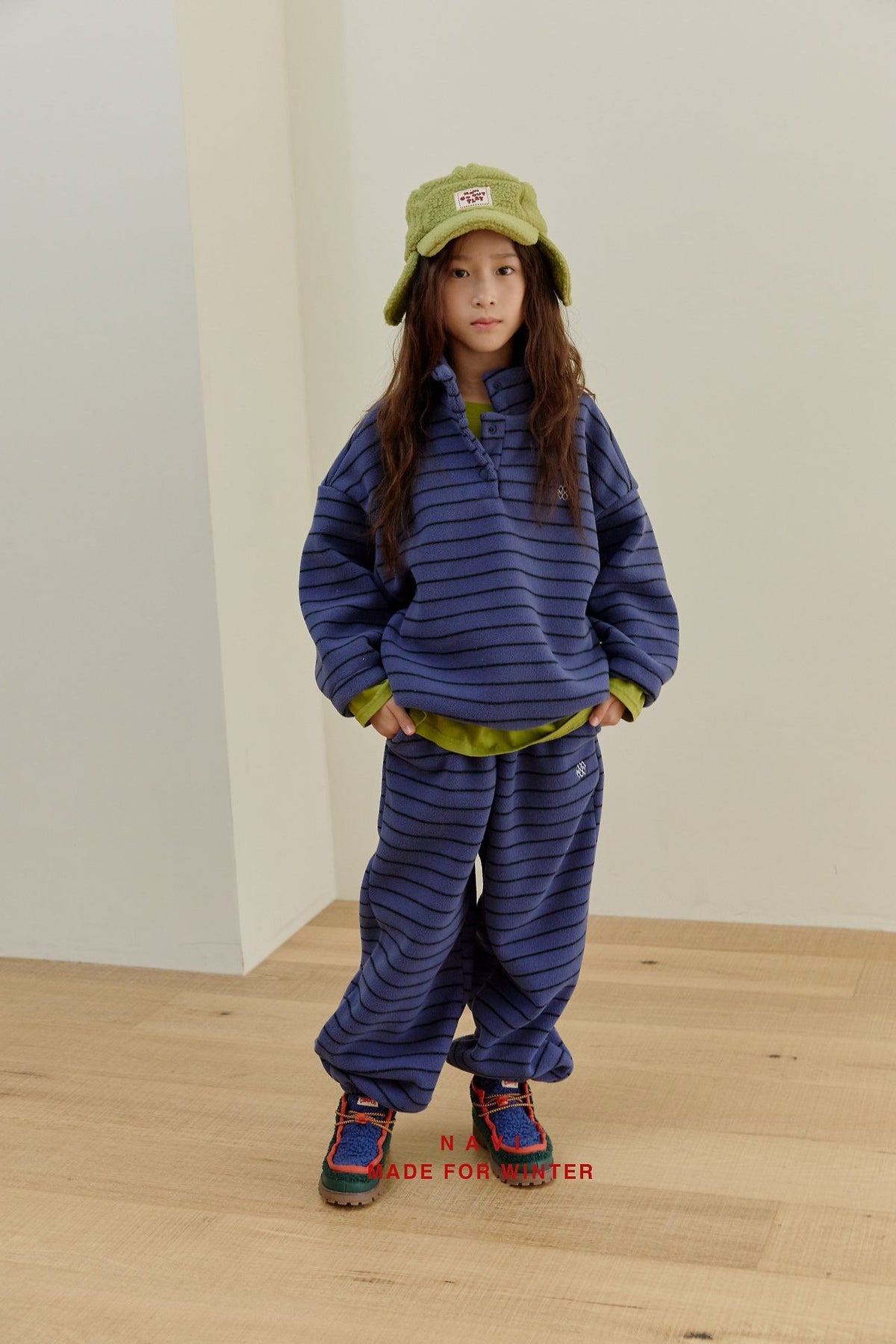 《予約》Fleece Pants / NAVI