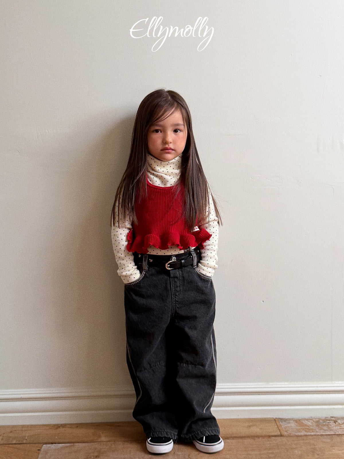 《予約》Linework Brushed Denim / ELLY MOLLY