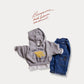 《予約》Bird Crop Hoodie / BONEOUNE