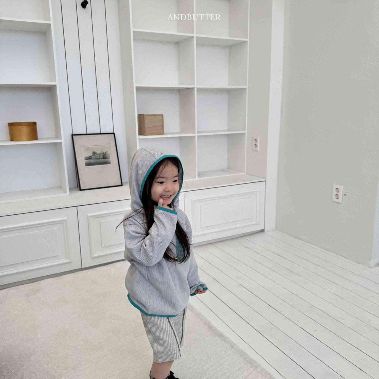 《予約》Runner Waffle Hoodie / andbutter