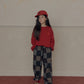 《予約》Patchwork Check Pants / GROWB