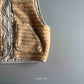 《予約》Reversible ST Dumble Vest / andbutter