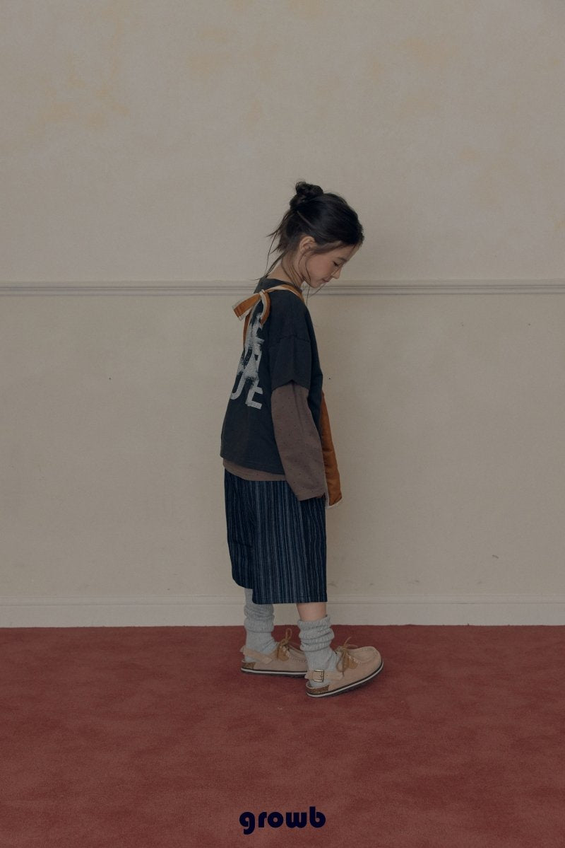 《予約》Falling Bermuda Pants / GROWB