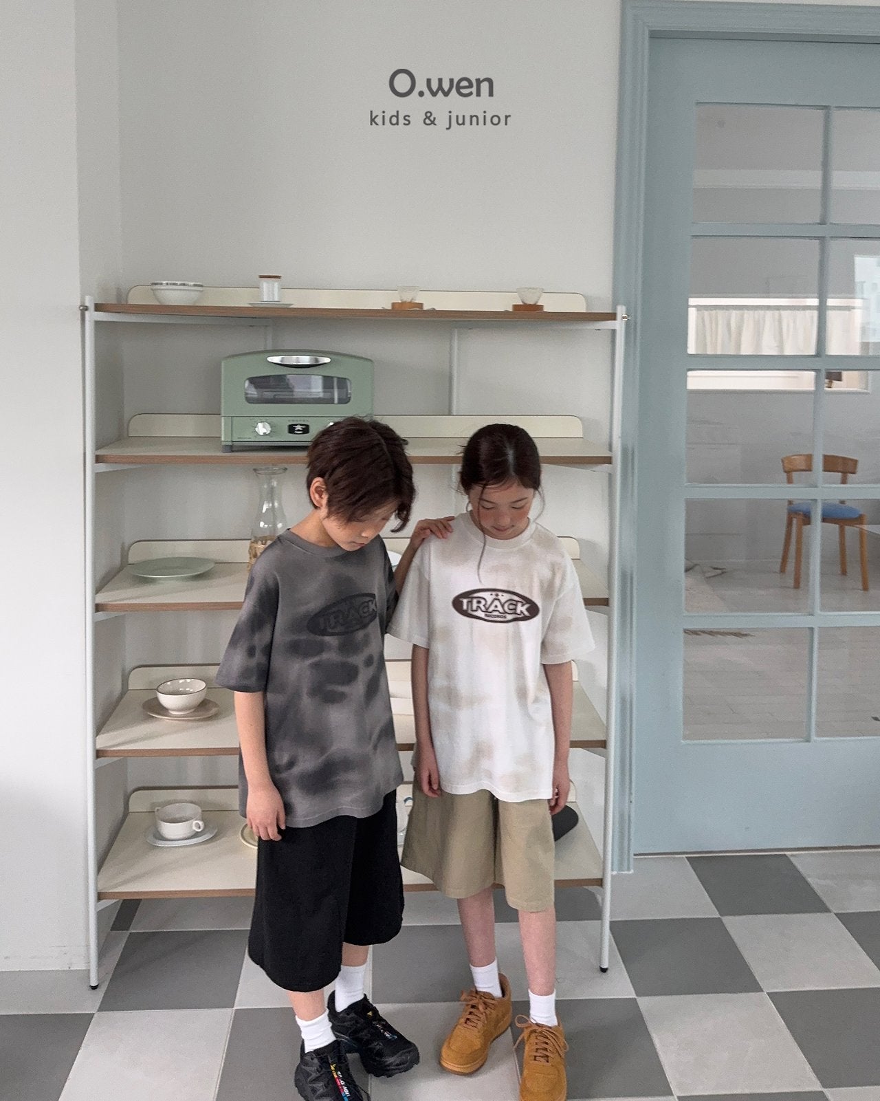 《予約》 Track Wash Tee/ O.wen