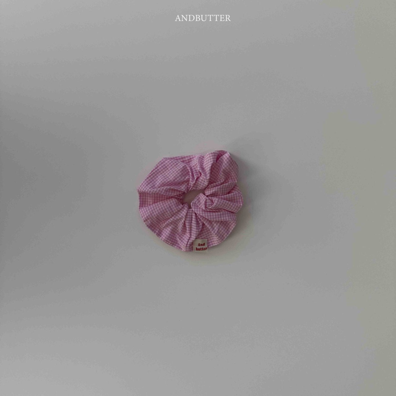 《予約》Check scrunchies / andbutter