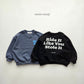 《予約》Wave Sweatshirt / cotton candy