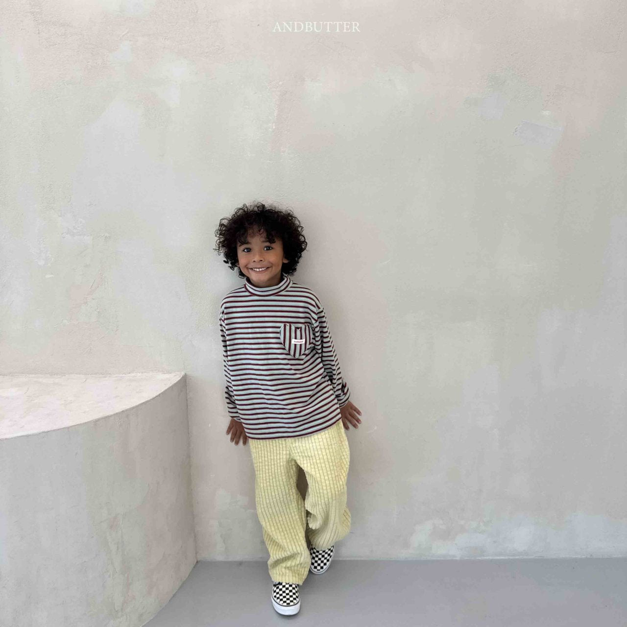 《予約》Puffy Corduroy Pants / andbutter