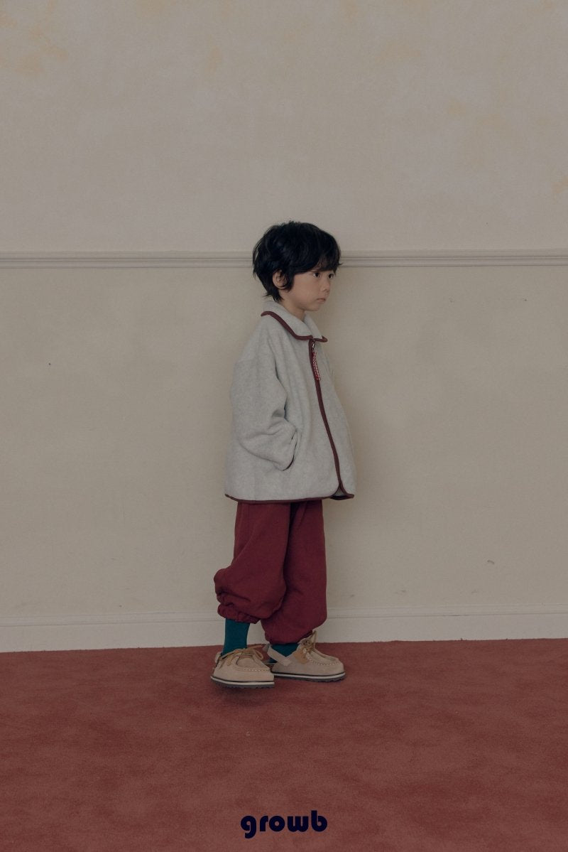 《予約》Button Jogger Pants / GROWB