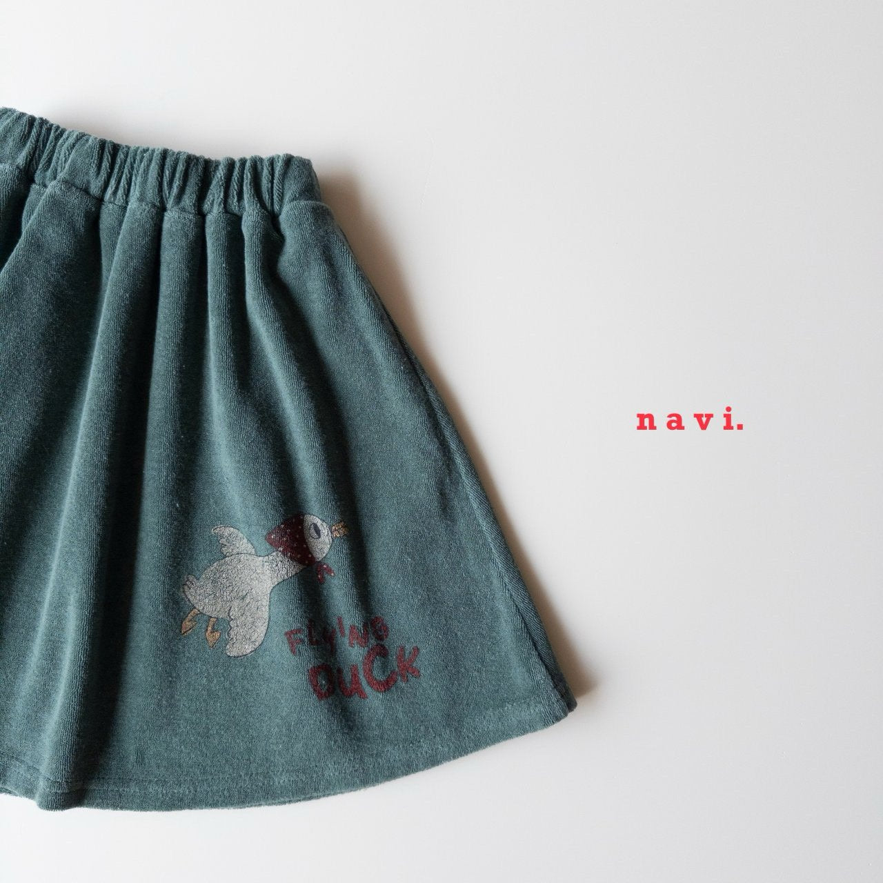 《予約》Fly Duck Skirt / Navi.