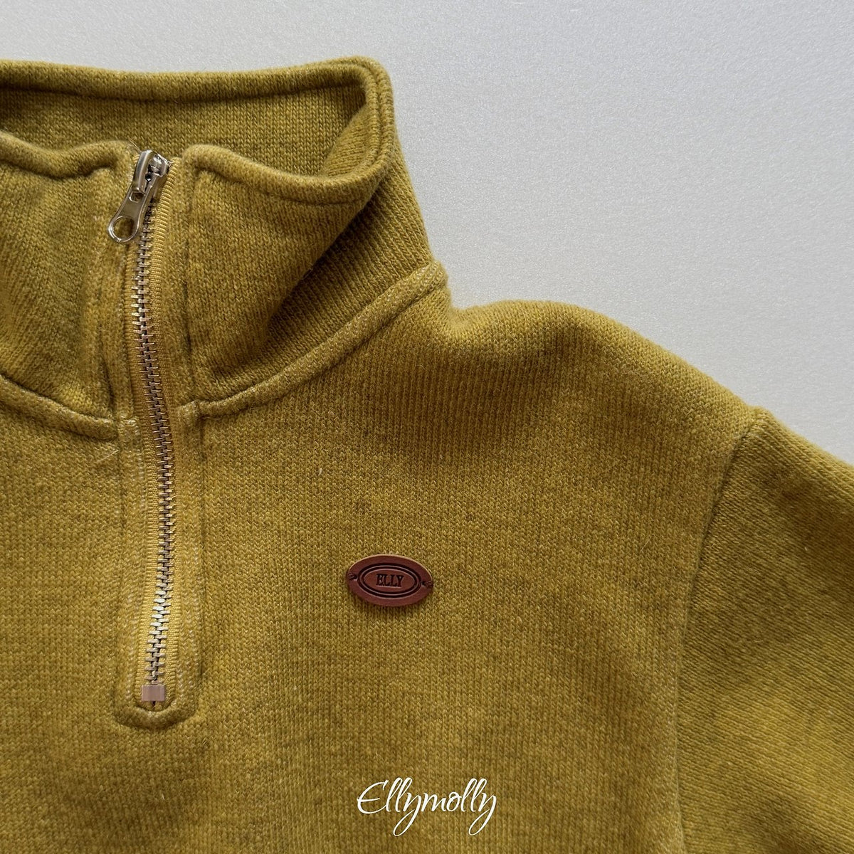 《予約》Arden Wool Half-Zip / ELLY MOLLY