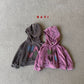 《予約》Butterfly Velour Hoodie / NAVI