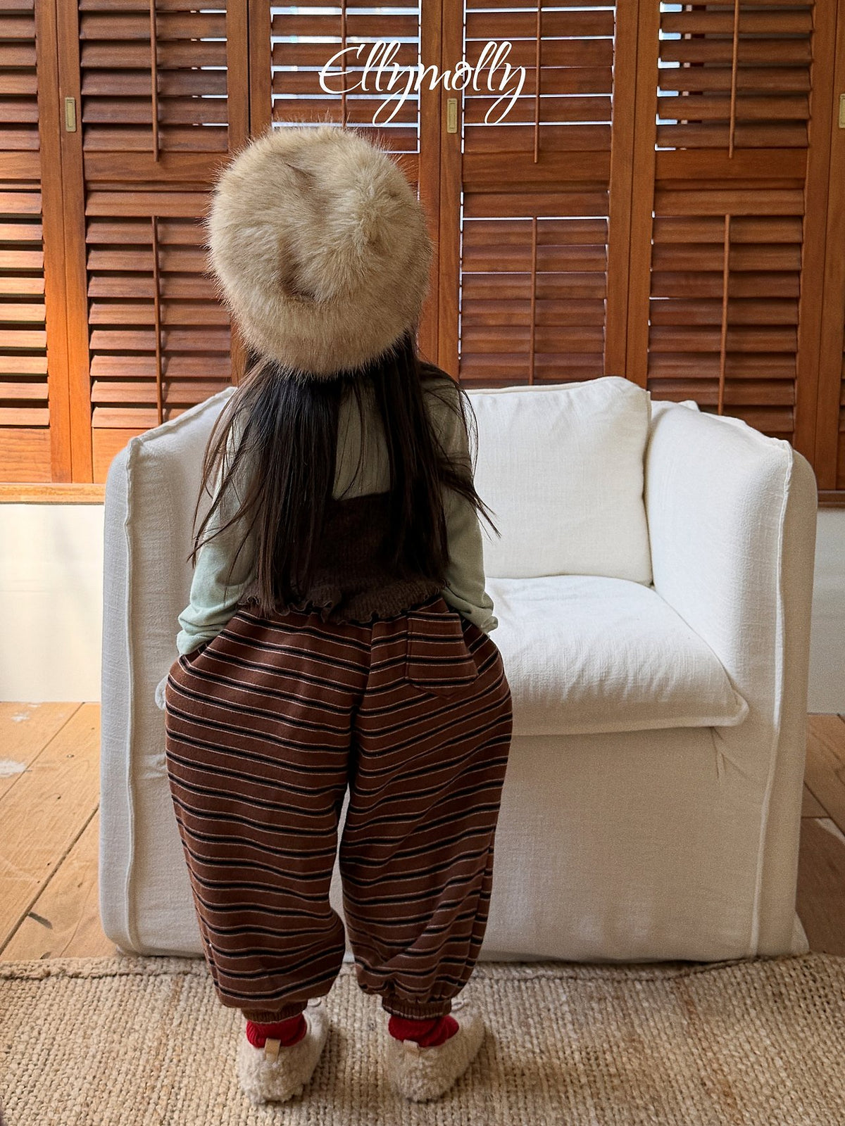 《予約》Toto Striped Jogger Pants / ELLY MOLLY