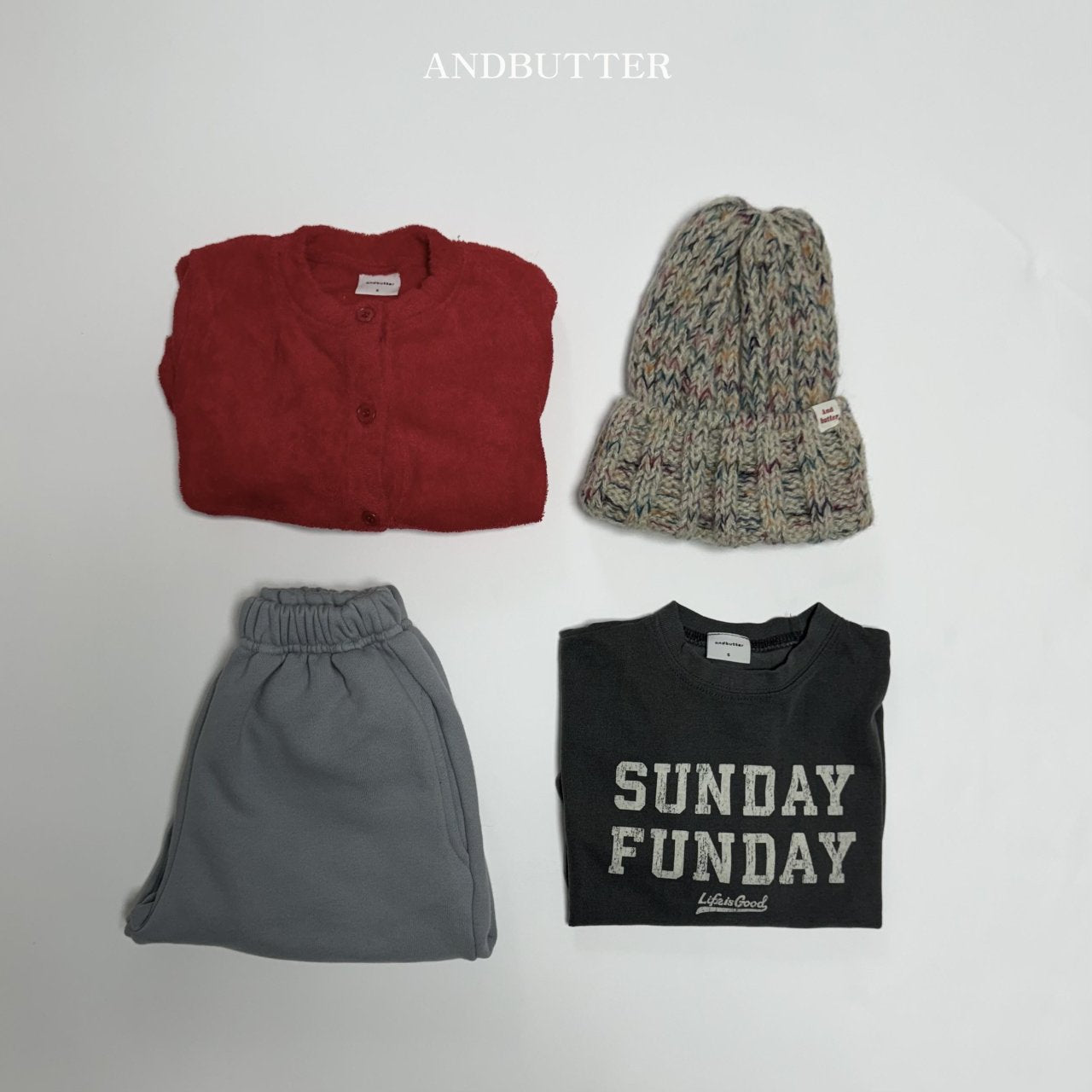 《予約》Sunday Pigment Tee / andbutter