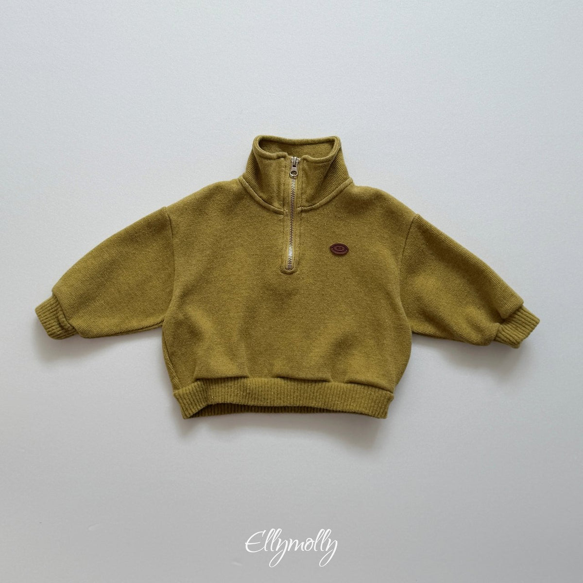 《予約》Arden Wool Half-Zip / ELLY MOLLY