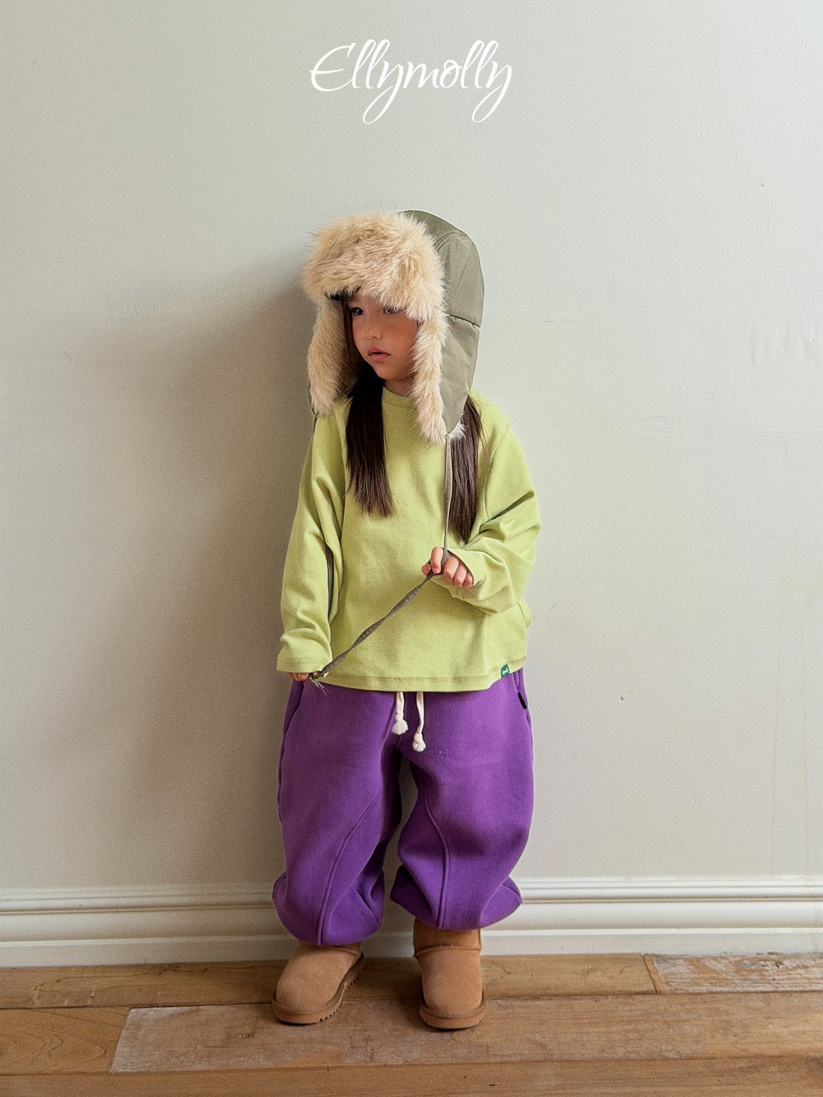 《予約》Arched Jogger Pants / ELLY MOLLY