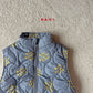 《予約》Melt Quilted Vest / NAVI