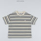 《予約》Read Stripe Tee / O.wen