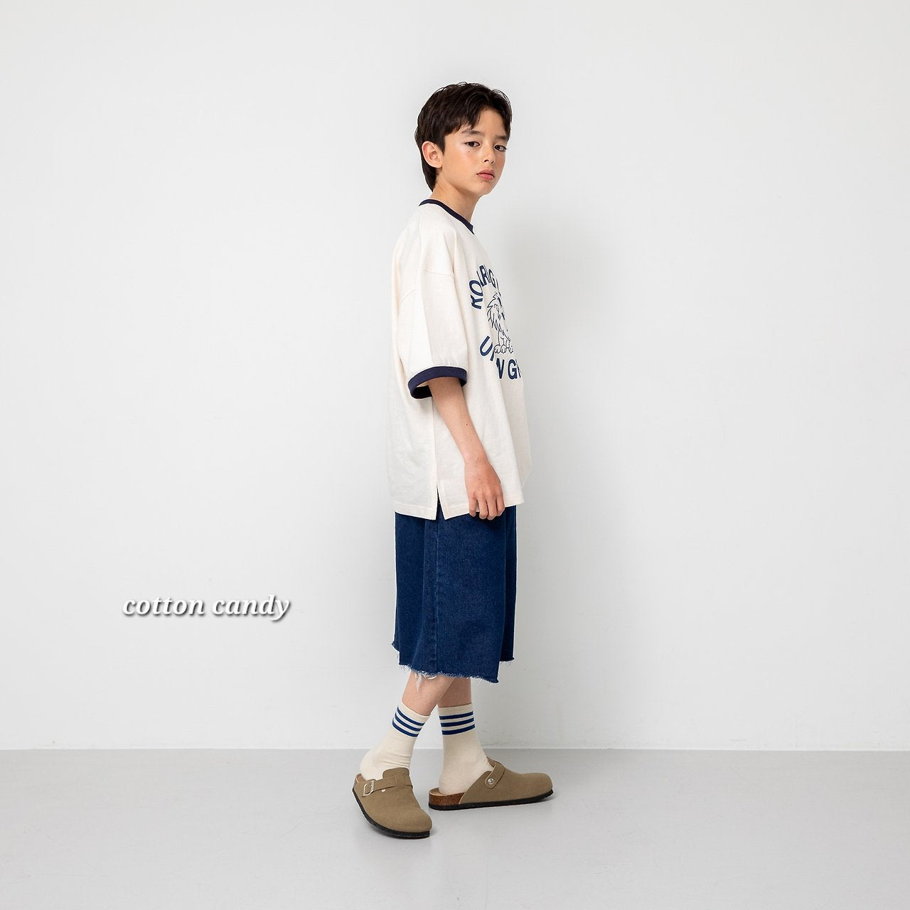 《予約》Lion T-shirt / cotton candy