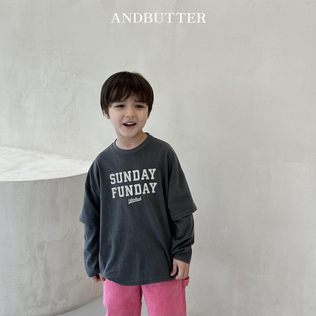 《予約》Sunday Pigment Tee / andbutter