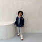 《予約》Fleece Mix Cardigan / andbutter