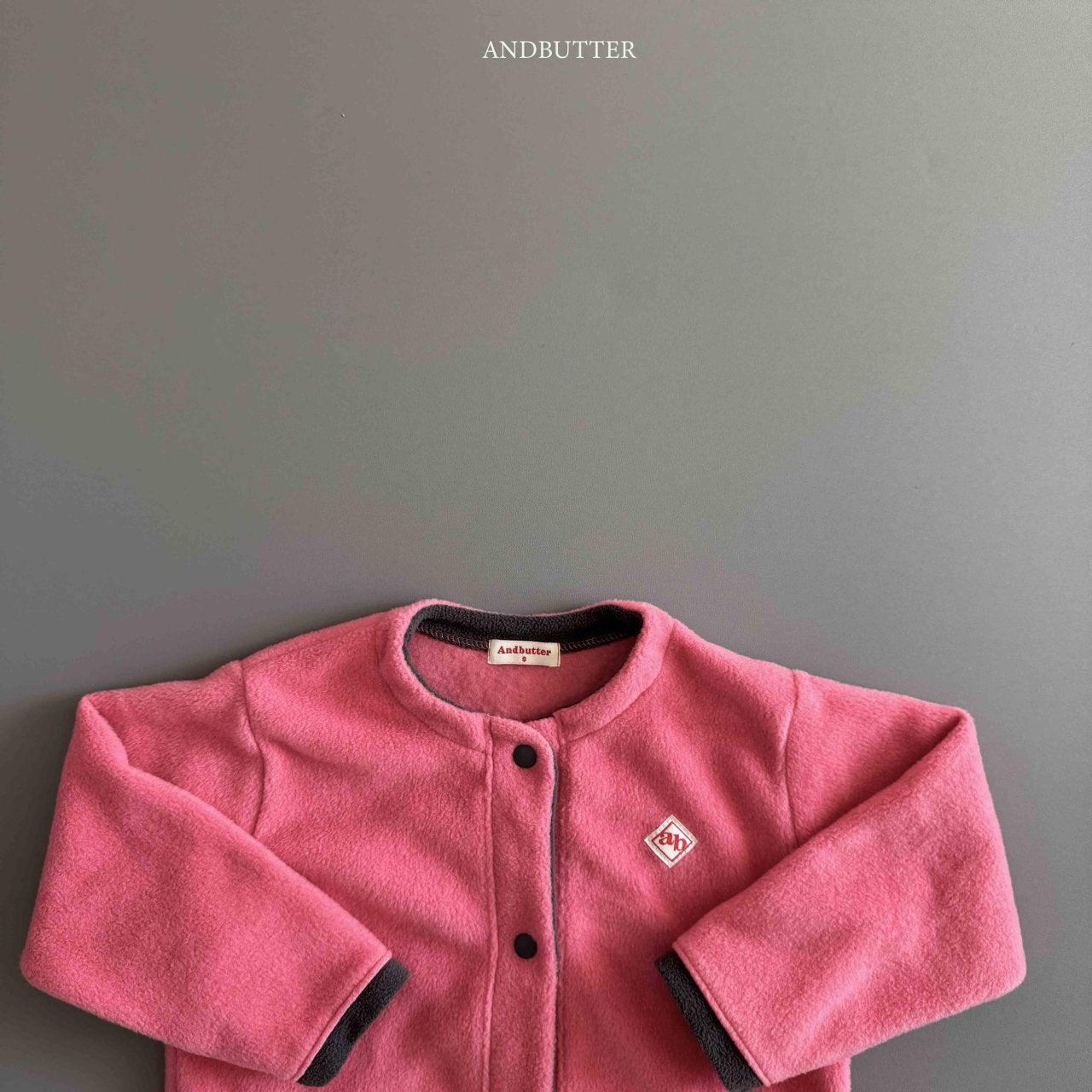 《予約》Fleece Mix Cardigan / andbutter