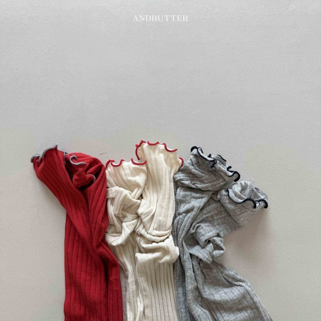 《予約》Spring Socks / ANDBUTTER
